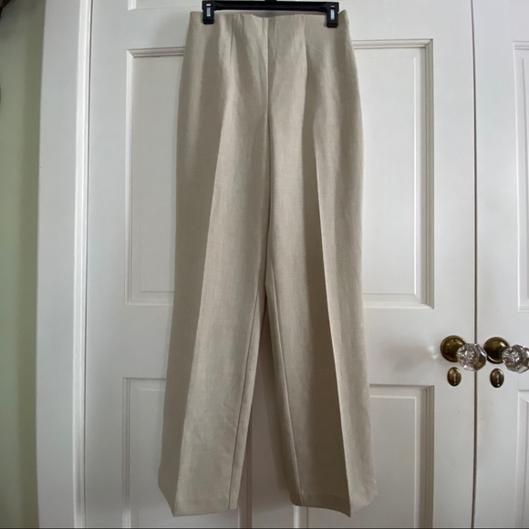 Tribella Linen Dressy Pants - Picture 1 of 5